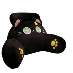 Coussin de repos et lecture avec accoudoirs - dossier de lit avec appui - t�te amovible pour adulte et ...