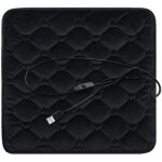 Coussin de si�ge de voiture chauffant usb coussin chauffant �lectrique 5v housse chauffante antid�rapante ...