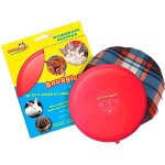 Coussin thermique - snugglesafe - rond - marron - pour animaux - utilisation intrieure