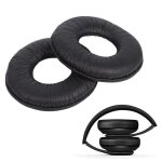 Coussinets casque en mousse pour sony mdr - zx110 v150 v250 v300 ecouteurs (noir)
