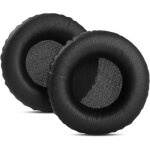Coussinets de remplacement compatible avec jbl synchros e50bt e50 s500 s700 casque sans fil(noir)