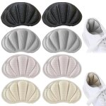 Coussinet talon 8 paires �ponge protege talon chaussure patch pr�vention trous hommes femmes �vite frottements ...