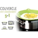 Couvercle anti - dbordement 5 en 1