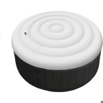 Couvercle gonflable rond pour spacouvercle de spa gonflable couverture de bain gonflable thermiquement ...