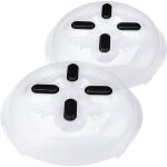 Couvercle micro - ondes - cloche - 2 pcs - aimant - protection contre �claboussures - fonction �vent ...