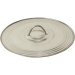 Couvercle - ibili - multiusage professionnel - inox - 37 cm - diamtre 30 - 36 cm