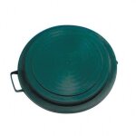 Couvercle de poubelle dextrieur - 75 l - vert