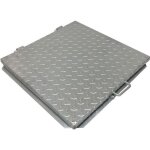 Couvercle de regard - non spcifi - 40x40 cm - acier galvanis - gris - pour eaux pluviales et uses ...