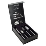 Couverts de table - arcos - capri - 24 pices - acier inoxydable - compatible lave - vaisselle
