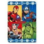 Plaid polaire h�ros avengers 100 x 140 cm - couverture