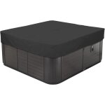 Couverture pour bain � remous ext�rieur housse de protection pour spa en tissu oxford 210d imperm�able ...