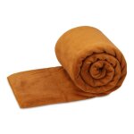 Couverture c�line moelleuse en microfibre 200 x 150 cm - couverture chaude de canap� couverture polaire ...