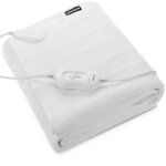 Couverture chauffante couvre lit lectrique surmatelas 150 x 80 cm 60 w plaid