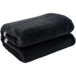 Couverture chauffante Électrique - goplus - 160x130 cm 9 niveaux de chauffage&9 minuteurs - toison de ... Couverture chauffante Électrique - goplus - 160x130 cm 9 niveaux de chauffage&9 minuteurs - toison de ...