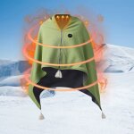 Couverture chauffante �lectrique ? verte ? 150 � 80 cm ? couverture chauffante ? 3 niveaux de chaleur ...