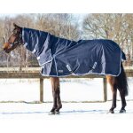 Couverture pour cheval haut couvre - cou intgr qhp turnout 300 g - bleu fonc - 195 cm