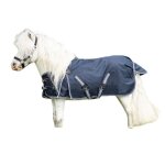 Couverture dextrieur pour poney qhp falabella 0g - navy - 110 cm