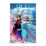 Couverture - frozen - la reine des neiges ii - 150 cm - bleu - polaire - enfant