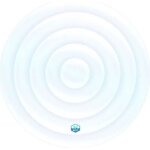 Couverture gonflable pour spa rond 4 places - netspa - 132cm