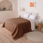 Dodo - couverture chamonix chamois - 180 x 240 cm