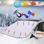 Couverture pare - brise voiture bche protection magntique couverture repliable universelle couverture ...