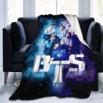 Couverture plaid bts polaire pour enfant adultes couverture plaid polaire jeté de canapé flanelle couverture ... Couverture plaid bts polaire pour enfant adultes couverture plaid polaire jeté de canapé flanelle couverture ...