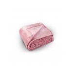 Couverture polaire unie pilonga rose clair 180x220 cm Couverture polaire unie pilonga rose clair 180x220 cm