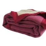 Couverture pure laine vierge 600g / m2 bicolore - pivoine - 240 x 220 cm - home maison - adulte - bleu ... Couverture pure laine vierge 600g / m2 bicolore - pivoine - 240 x 220 cm - home maison - adulte - bleu ...