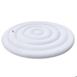 Couverture de spa gonflable couvercle de bain � remous gonflable avec valve de gonflage et de d�gonflage ...