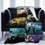 Couvertures throw �pais pour adultes enfants harry potter couverture en molleton super soft couvre - ...