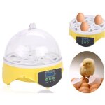 Couveuse automatique - incubateur - 7 ?ufs - contr�le num�rique - humidit� int�gr�e - retourneurs automatiques ...