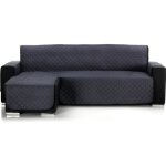 Couvre - canap dangle matelass alvin angle  gauche taille 200cm couleur gris fonc. composition:100% ...