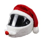 Couvre - casque de moto de père noël housse pour full face casque de moto pour la décoration des casques ... Couvre - casque de moto de père noël housse pour full face casque de moto pour la décoration des casques ...