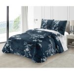 Couvre - lit boutis �pais matelass� 220x240cm avec 2 taies 65x65cm m23 - 6069