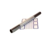 Couvre livre avec 6 tiquettes et 24 pastilles coins 0. 45 x 3 mtres