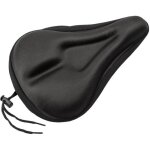 Couvre selle avec coussinet en gel extra confort pour vlo - xcool - art - noir - mixte - adulte