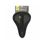 Couvre selle v�lo - newton - gel m�moire de forme - noir - 270x195mm - confort ultime