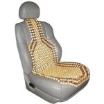 Couvre siège - baobab - 100% naturel - gris - compatible airbag - 128x38 cm Couvre siège - baobab - 100% naturel - gris - compatible airbag - 128x38 cm