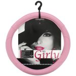 Couvre volant - pink line - rose strass - 37 - 39 cm - compatible avec tout type de volant