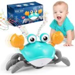 Jouet - crabe qui marche - vert - chargement usb - pour bb 12 mois - mixte
