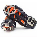 Crampons � glace - hwdiy - 18 pointes antid�rapantes - taille l - noir - r�sistance - 35�c