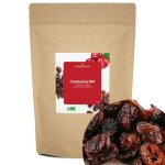 Cranberries bio (en moitis infuses au jus de pomme sches) - 1kg