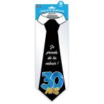 Cravate humoristique - 10 - modle - tissu satin - 50 cm - couleurs alatoires