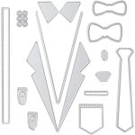 Cravate matrices de dcoupe scrapbooking dies de dcoupe en mtal tampon silicone transparent cutting ...