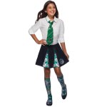 Cravate serpentard - rubies - harry potter - enfant - vert