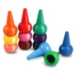 Crayons de b�b� 12 crayons couleurs pour les tout - petits pour tout - petits b�tonnets de crayons jouets ...