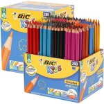 Crayons de couleurs bic kids triangulaires sans bois avec mine super solide. ecologique contient 50% ... Crayons de couleurs bic kids triangulaires sans bois avec mine super solide. ecologique contient 50% ...