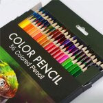 Crayons de couleur - haute qualit� - 36 couleurs - anti - casse - pour adultes et enfants - bois