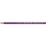 Crayons de couleur polychromos - faber - castell - 110160 - 6 - violet mangan�se - lot de 6 - pigments ...
