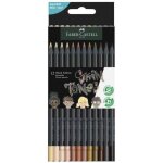 Crayon de couleur - faber - castell - black edition - 12 crayons - bois - mine extra douce Crayon de couleur - faber - castell - black edition - 12 crayons - bois - mine extra douce